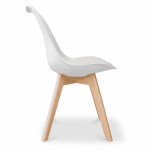 Lot 4 Chaises Style Scandinave – Image 2