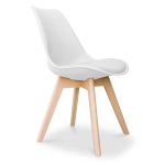 Lot 4 Chaises Style Scandinave – Image 8