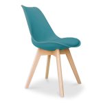 Lot 4 Chaises Style Scandinave – Image 7