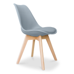 Lot 4 Chaises Style Scandinave – Image 5