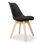 Lot 4 Chaises Style Scandinave – Image 6